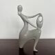 1960s design lady sculpture by Jaroslav Ježek for Royal Dux - Czechoslovakia