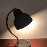 Brass bedside lamp from the 1950s
