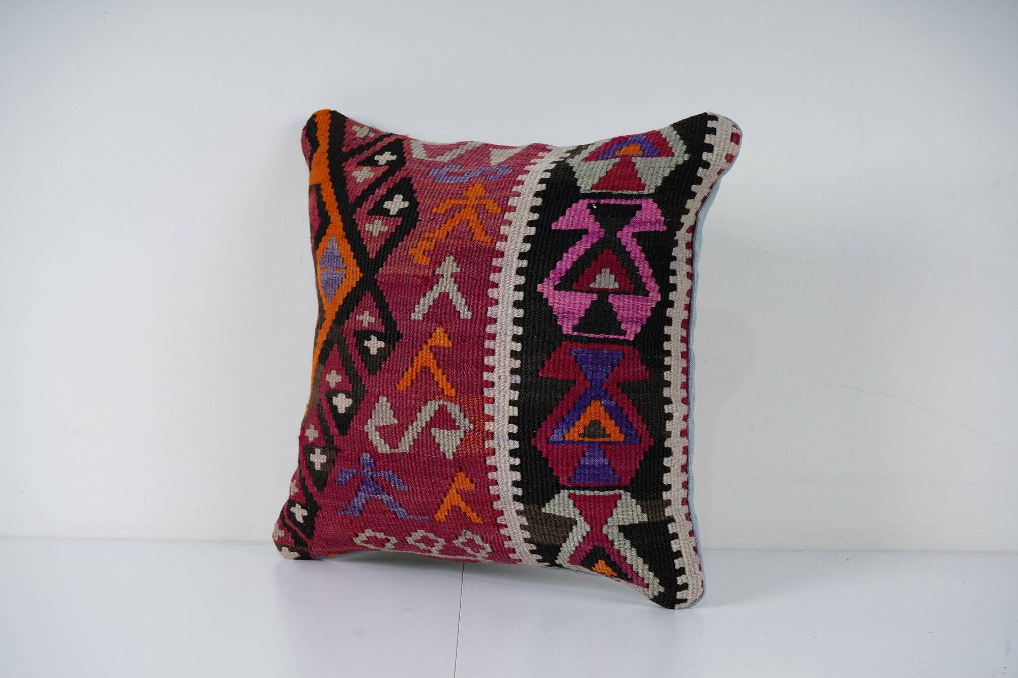 Vintage kilim cushion cover 41x41 cm