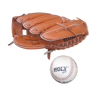 Glove and baseball