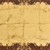 Coffee table in gilded brass