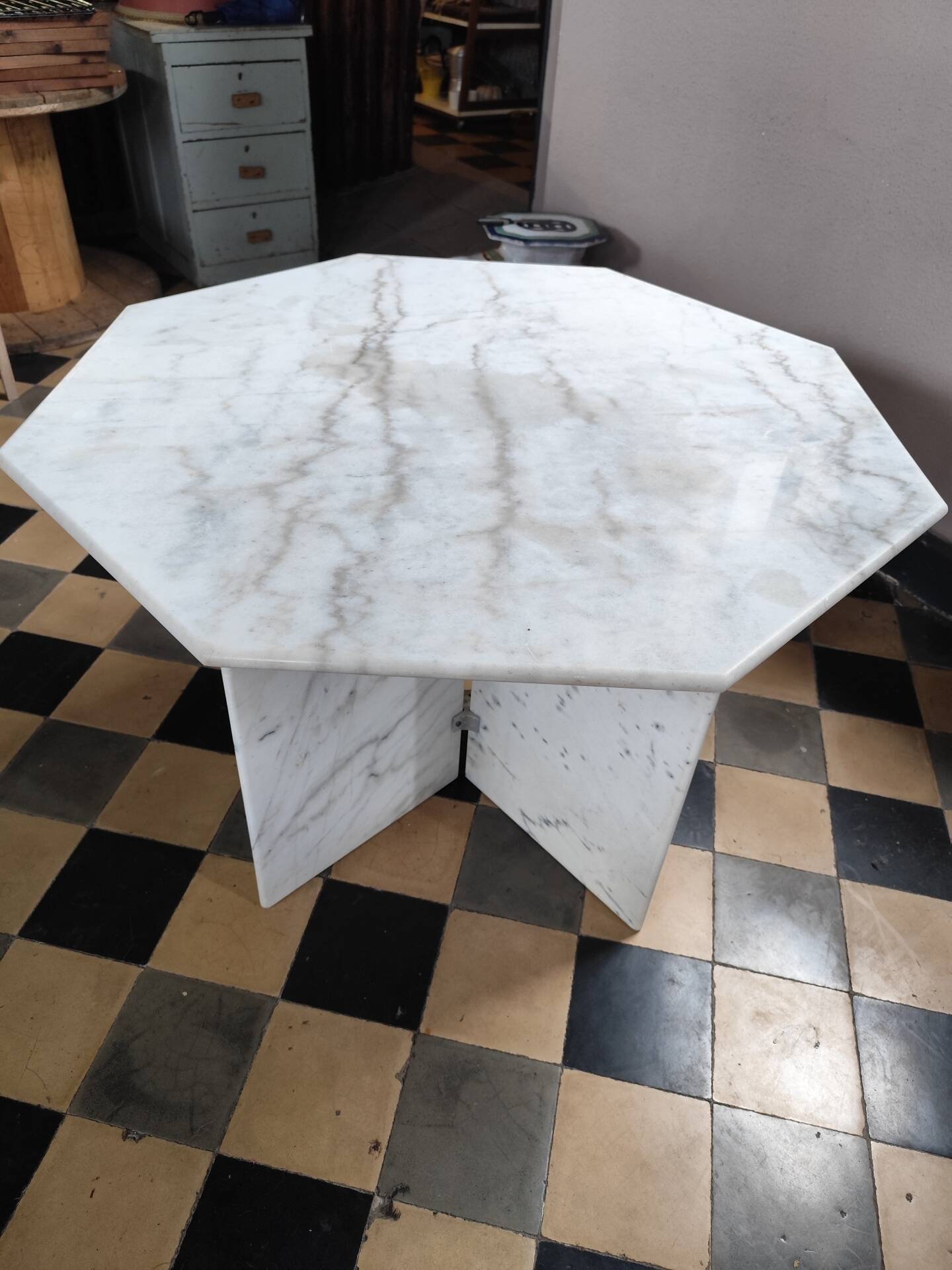 Marble table