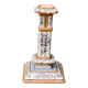 Montagnon candlestick, in Nevers earthenware.