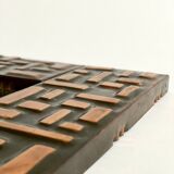 Mirror mataloplasty 1960s XX century 45x62cm