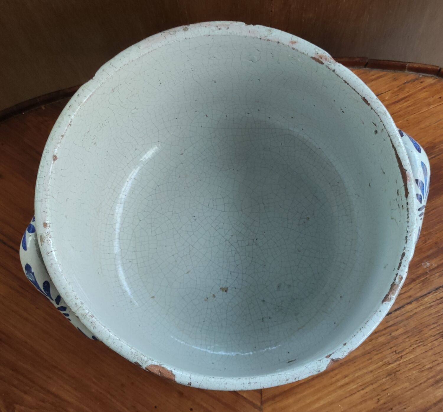 Ancienne soupière vieux Rouen 19 ème siècle