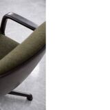 Vintage Mid-Century German Modern Office Chairs by Pollock for Comforto