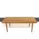 Scandinavian oak coffee table, "Torpa", Erik Wørtz, Möbel-IKÉA, 1960
