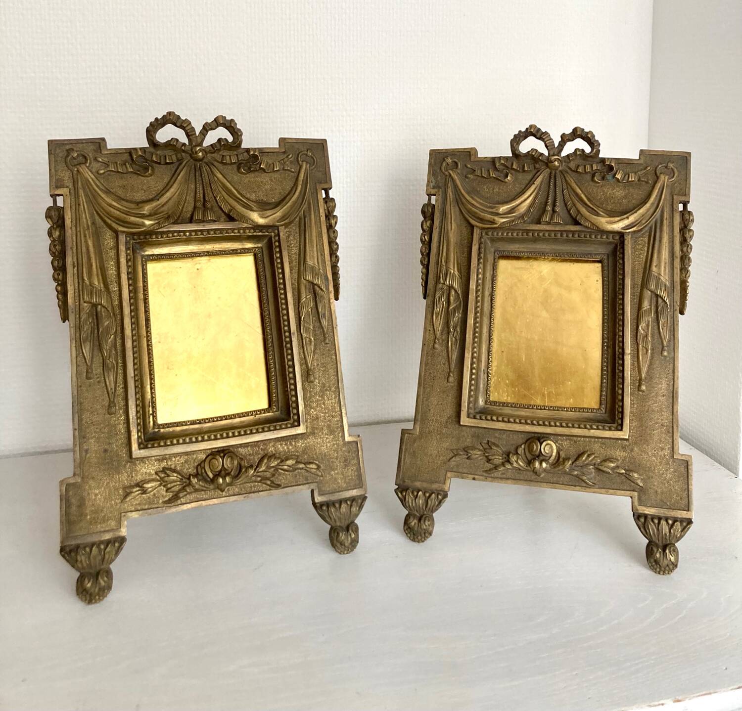 Bronze photo frames