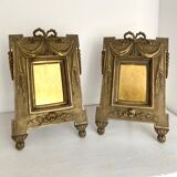 Bronze photo frames