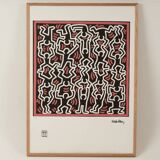 Keith Haring, numbered colour silkscreen, 1990s