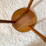 Duo of brutalist stools