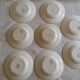 Lot de 8 assiettes creuses en faïence de Longwy