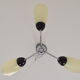 Mid-century Chandelier by Drukov,1960's.