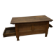 Old XIX solid dark wood dresser