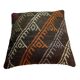 Housse de coussin kilim turc vintage, 55 x 55 cm