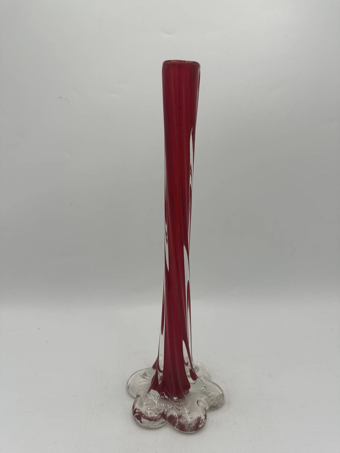Blown glass vase