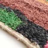 Moroccan Berber boujaad carpet with colorful patterns 277x188cm