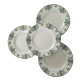 Flat plates iron earth Longwy Mimosa