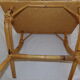 Rattan side table