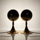 Otto Meinzzer's Space Age "Eyeball" lamps. Germany 70s