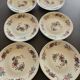 Lot de 6 petites assiettes en porcelaine Pillivuyt – Modèle Orient – F