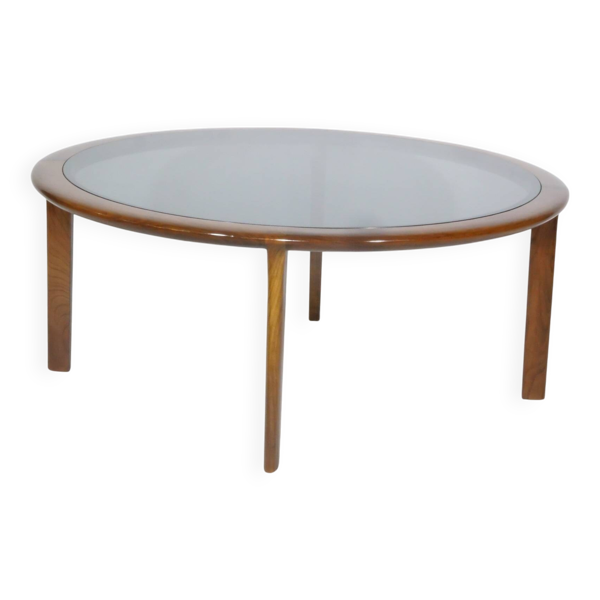 Table basse de style mid-century, véritable table vintage par Knoll, années 1960.