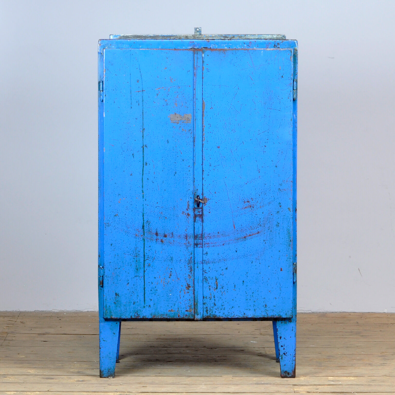 Industrial Iron Cabinet, 1960s
