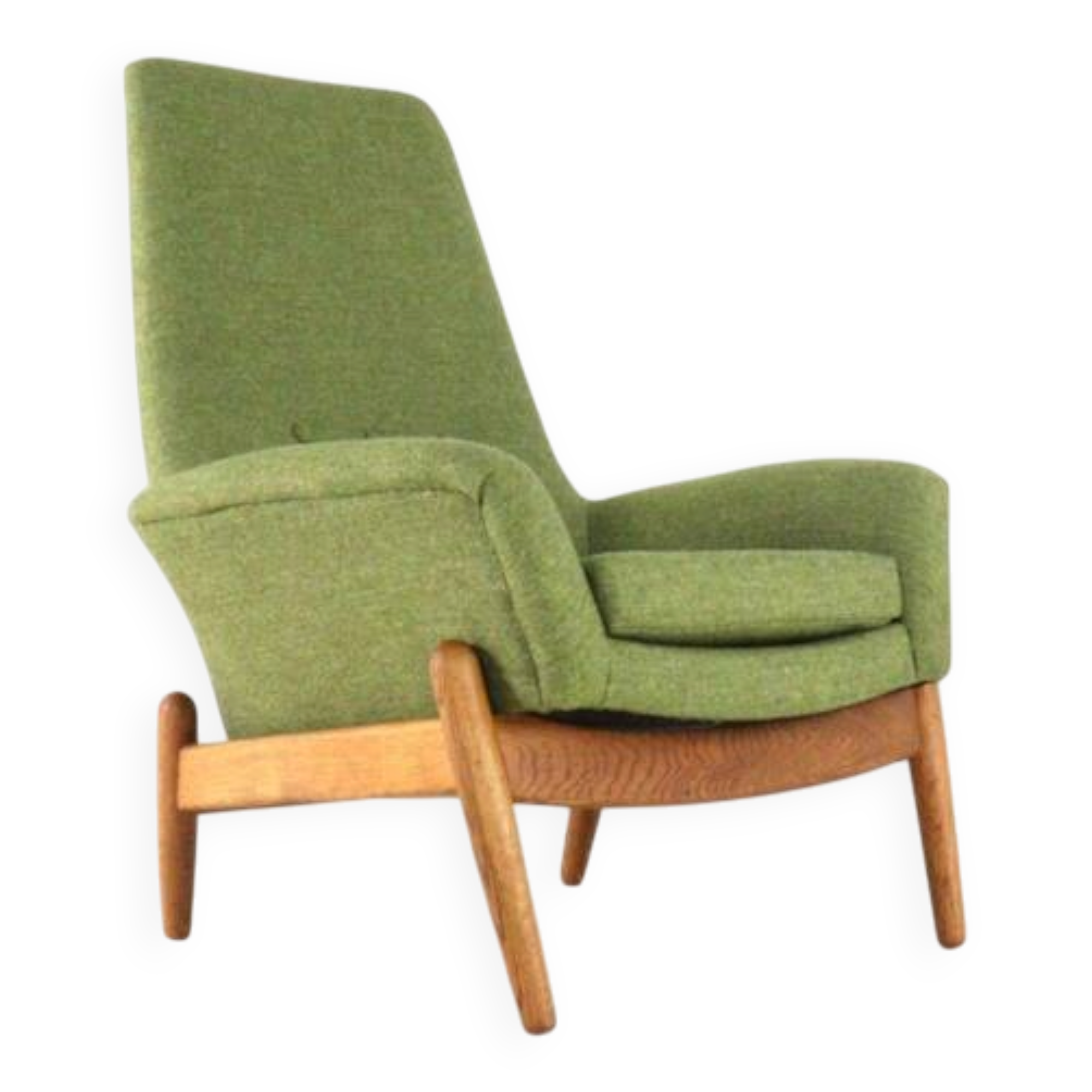 Arnold Madsen & Henry Schubell for Bovenkamp armchair Helge fully restored