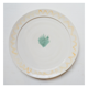 Yellow artisanal shellfish plate