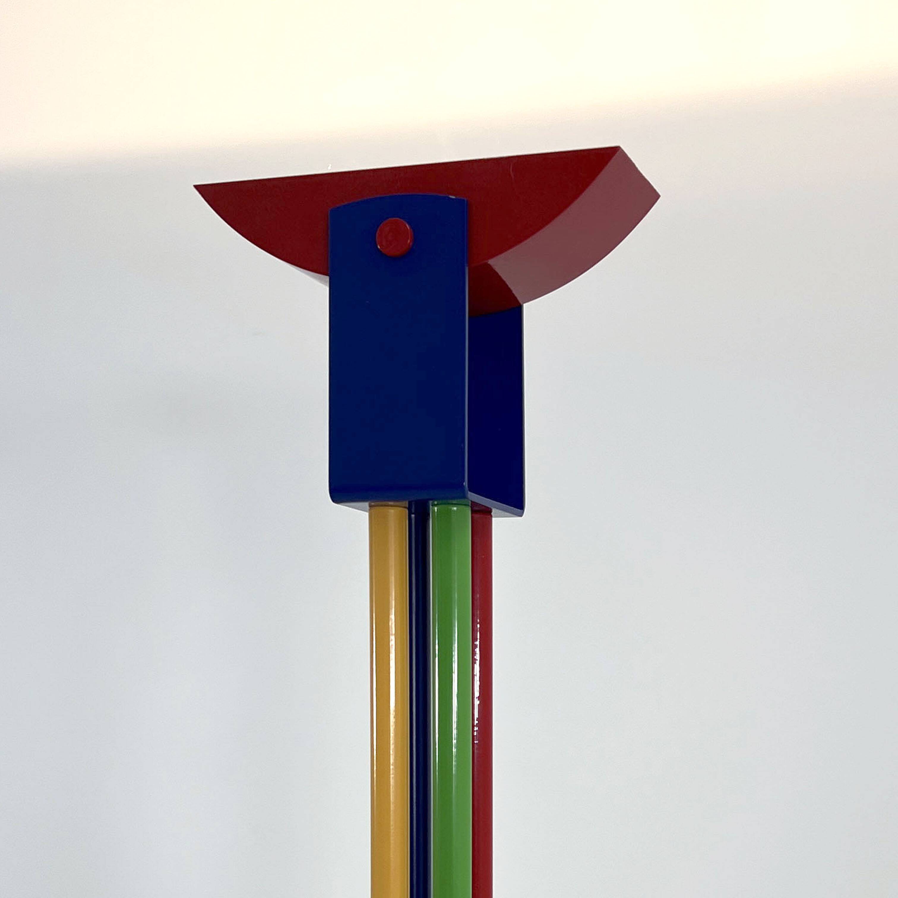 Multicolor floor lamp, 1980