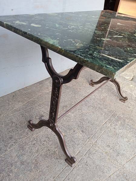 Marble bistro table 110cm