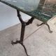 Table bistrot marbre 110cm