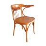 Baumann armchair in curved wood