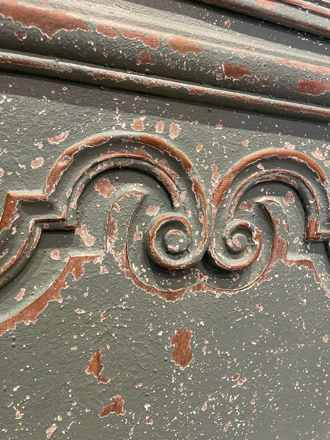 Eighteenth-century walnut sideboard.