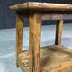 Old wooden workshop stool