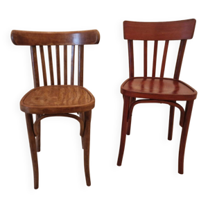 Lot de 2 chaises bistro