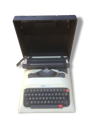 Ancienne Machine à Ecrire OLIVETTI LETTERA 12 Portable Vintage