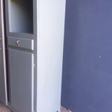 Asymmetrical vintage wardrobe