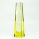 Art Deco vase, crystal, Moser, Czechoslovakia, 1930s