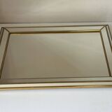Beaded mirror design deknudt Belgium 1970