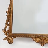 Paire de grands miroirs baroques dorés du XXe siècle par Deknudt, Belgique