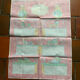 Calendrier torchon 1967 voitures anciennes