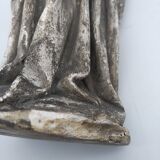 Church statuette. plaster monk. 40 cm.