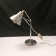 Vintage desk lamp in brushed aluminium 70