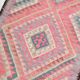 Pink Kilim Runner Rug, 94x404Cm