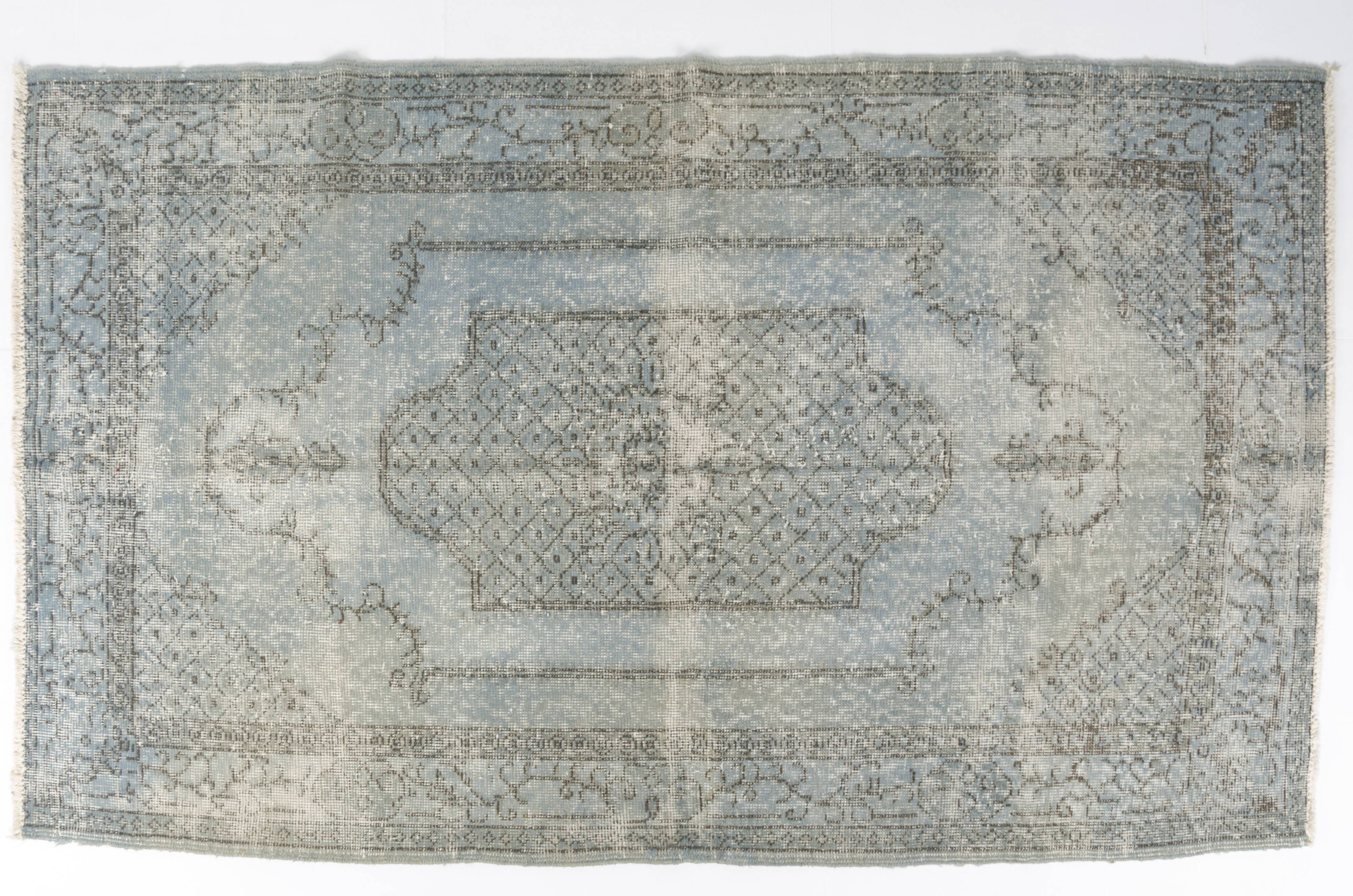 Turkish Vintage Floral Rug sku v-360