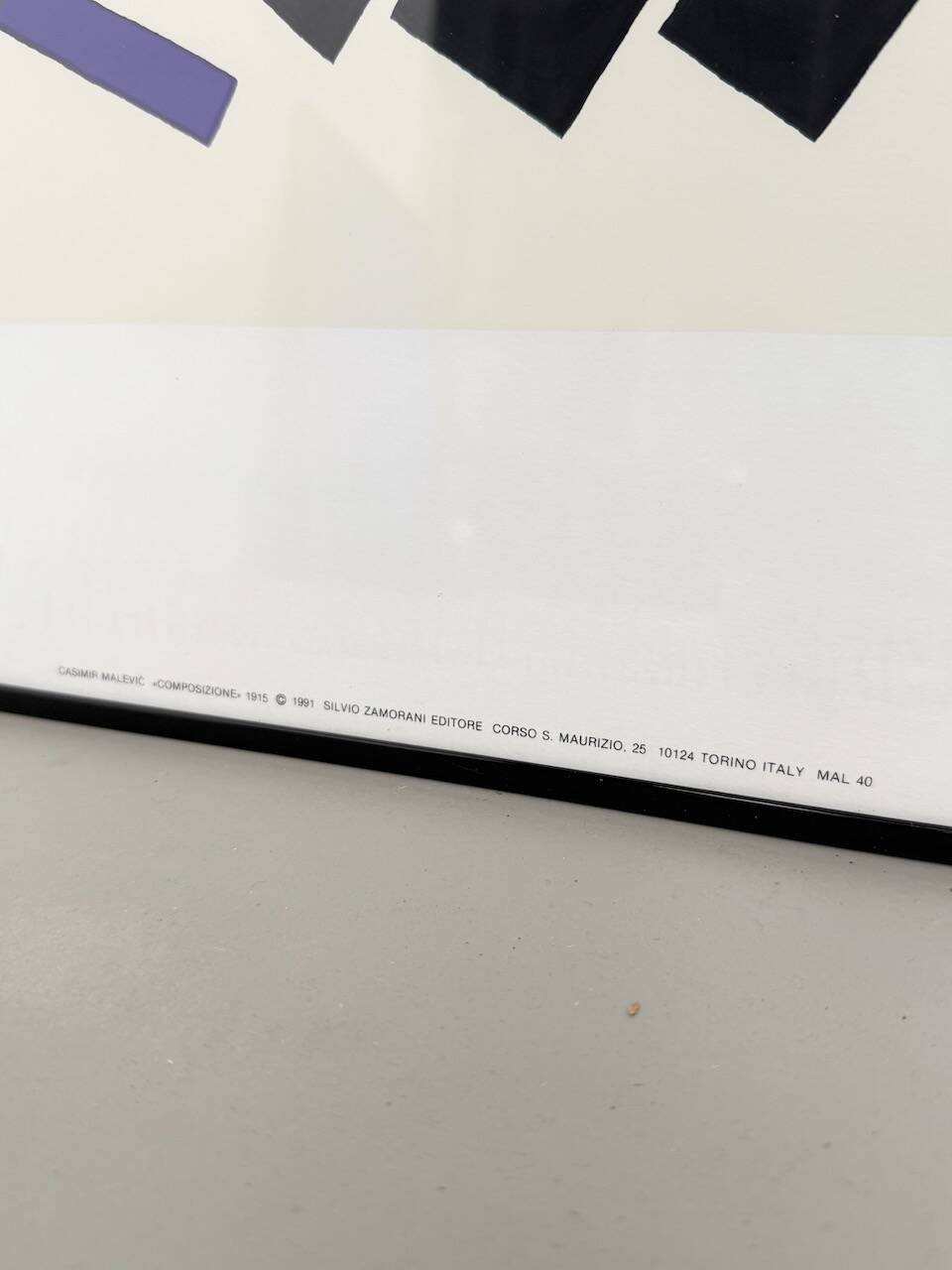 Set of 3 frames with Casimir Malevic lithographs