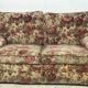 vintage flowered two-seater / sofa / sofa