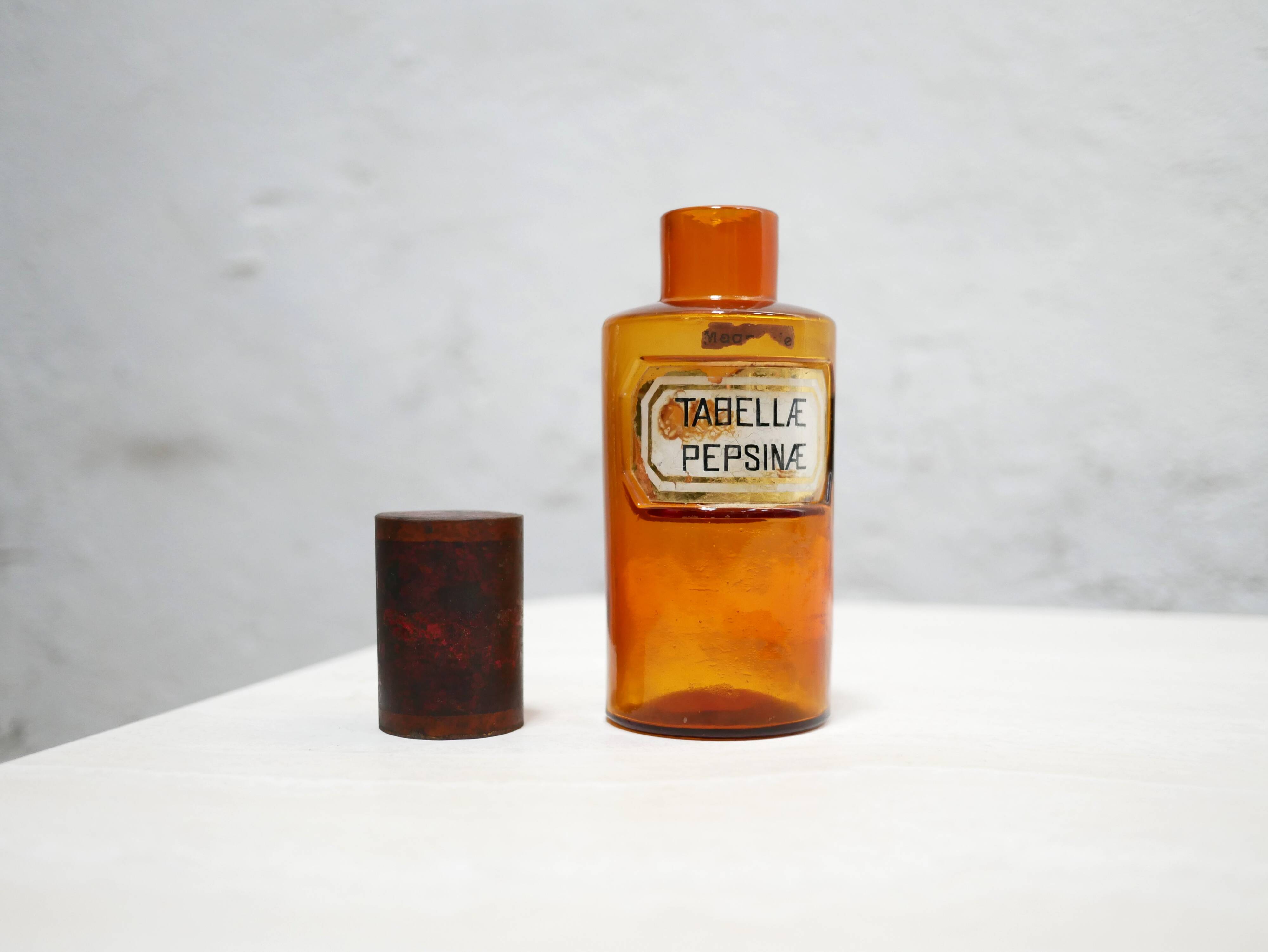 Vintage apothecary bottle
