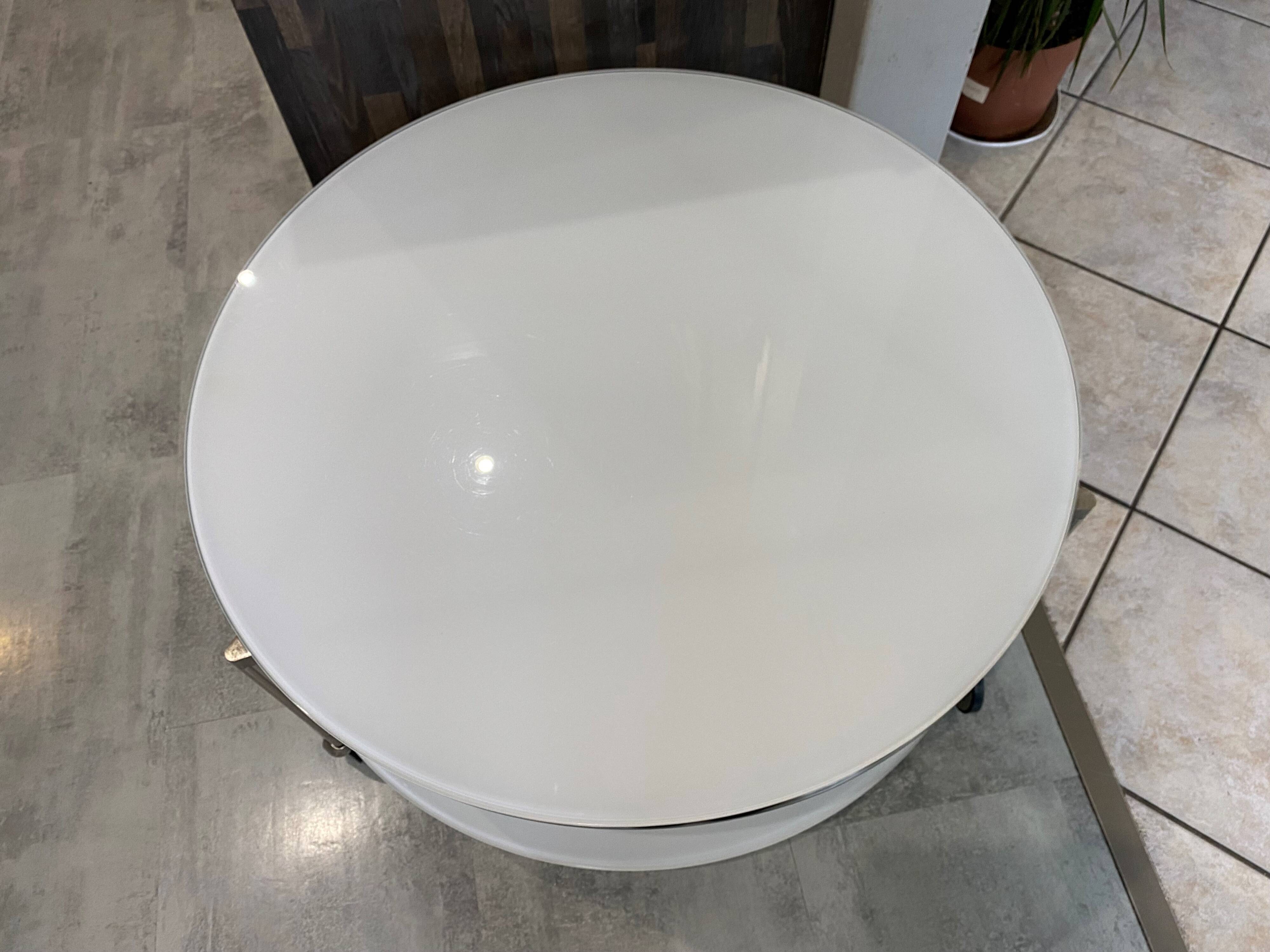 STRIND coffee table by Ehlen Johansson for IKEA, vintage white, 1970s